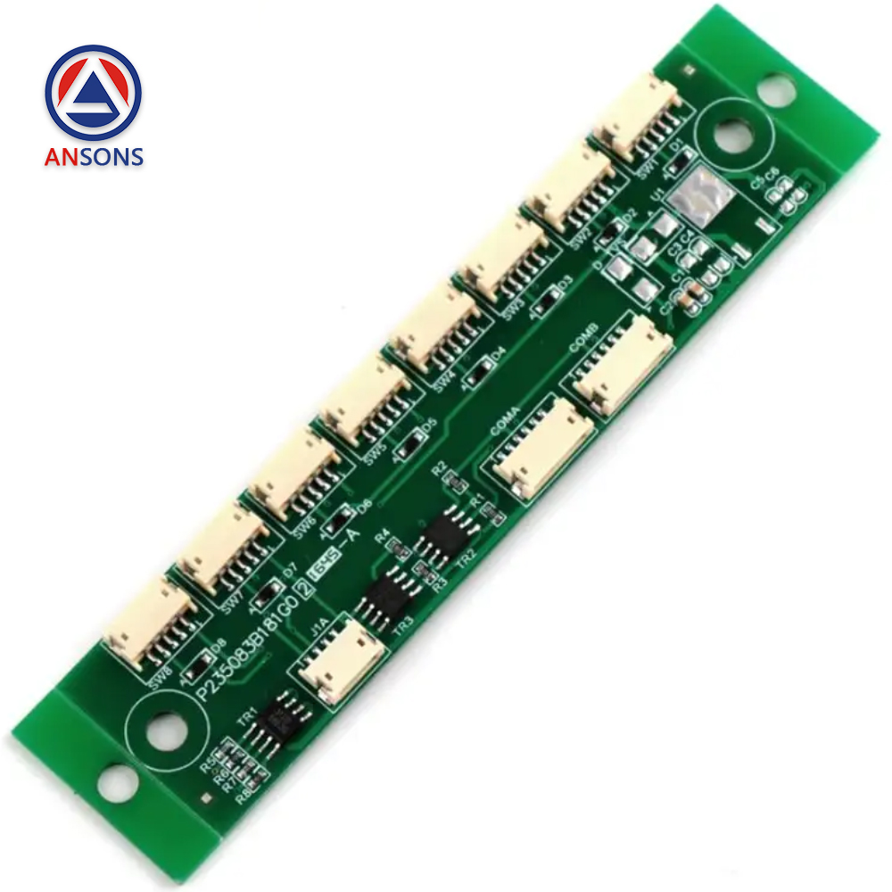 Mitsubishi Elevator Car Button Expansion PCB Board P235083B181G01 P235083B181G02 P235083B181G03 P235083B181G04 P235083B181G05 P235083B181G06 Ansons Lift Spare Parts
