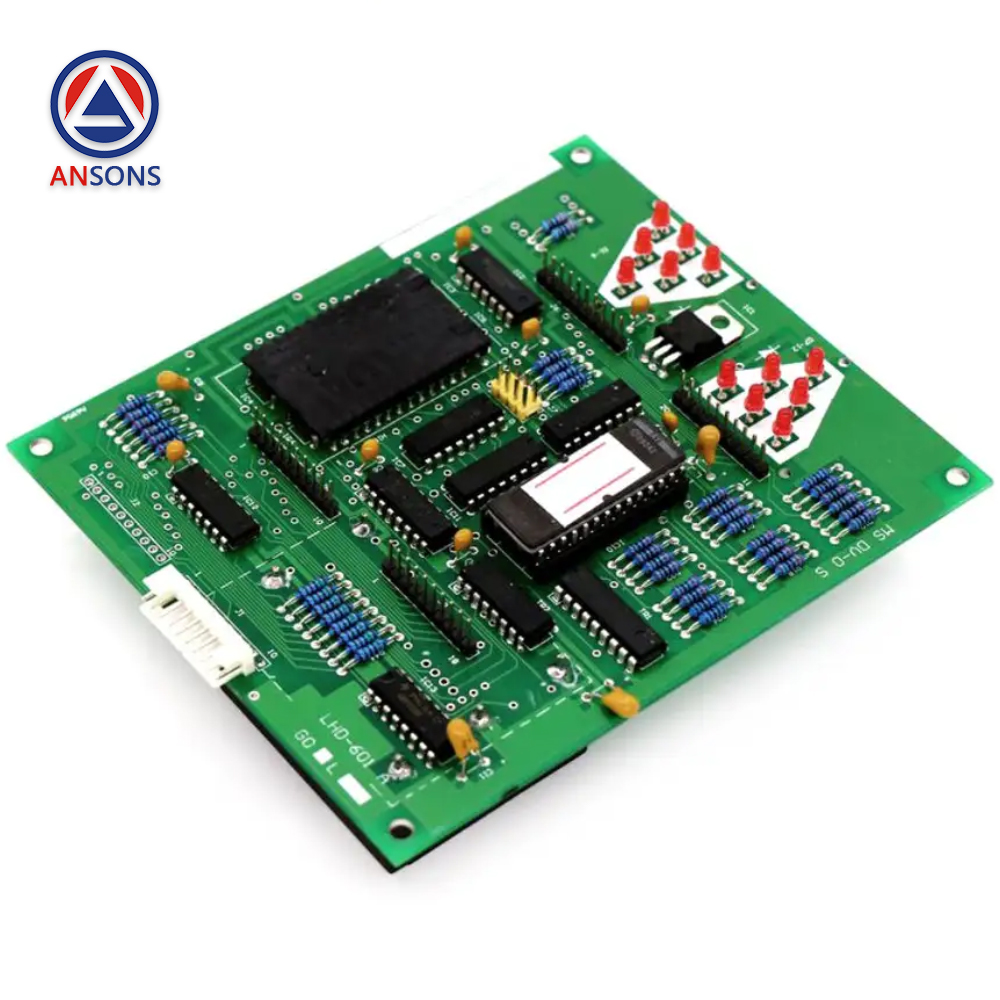 Mitsubishi SPVF Elevator Car Command Display PCB Board LHD-601A Ansons Lift Spare Parts