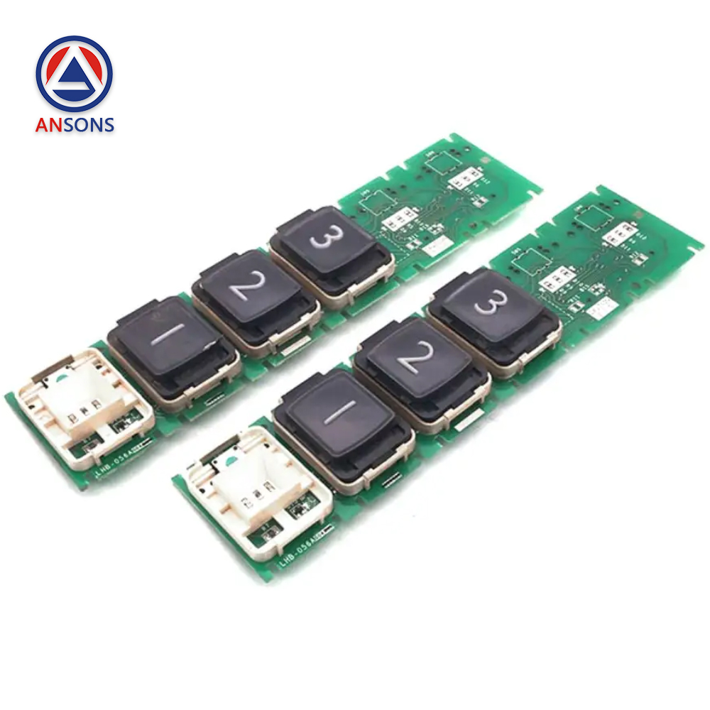 Mitsubishi Elevator Button PCB Board LHB-056A Ansons Lift Spare Parts