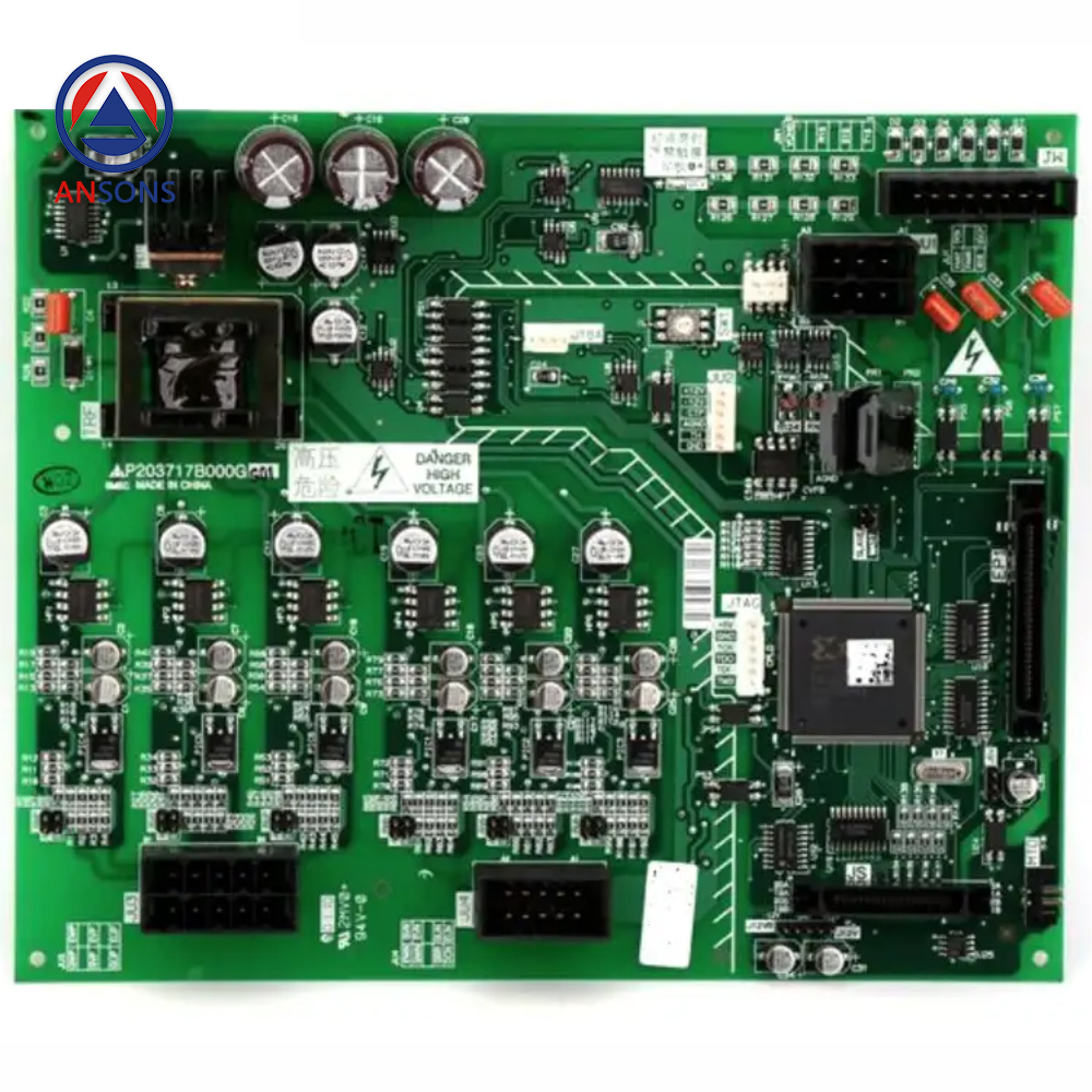 Mitsubishi Elevator Drive PCB Board P203717B000G01 P203717B000G02 Ansons Lift Spare Parts
