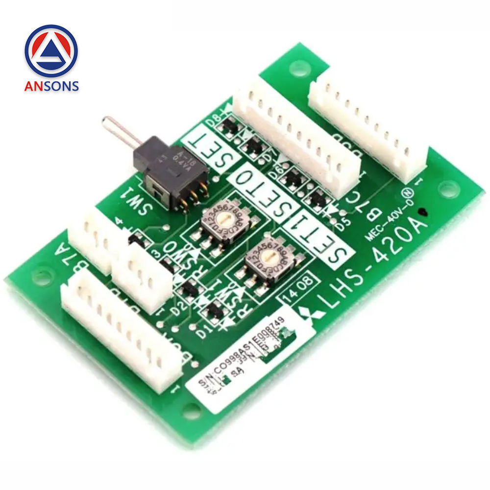 Mitsubishi Elevator Button Conversion PCB Board LHS-420A Ansons Lift Spare Parts
