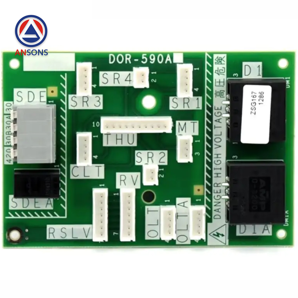 Mitsubishi Elevator Door Machine Interface PCB Board DOR-590A Ansons Lift Spare Parts