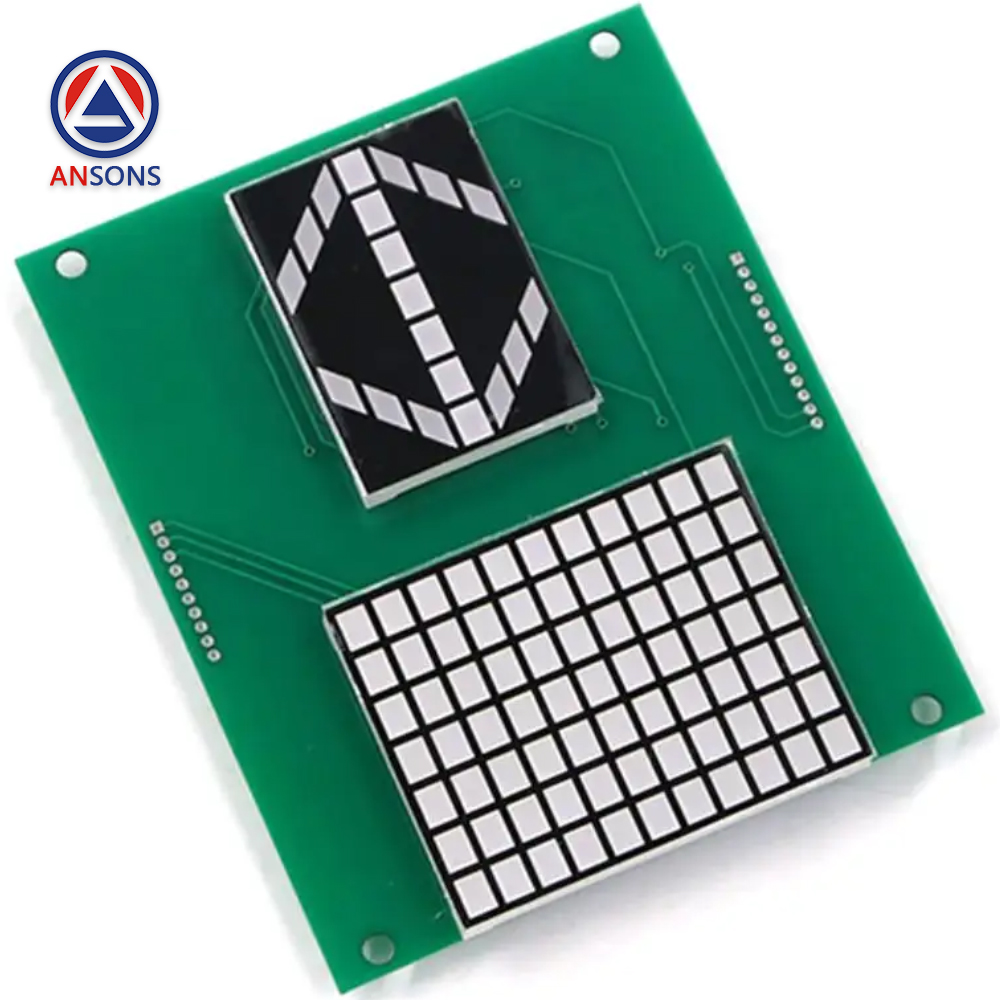 Mitsubishi Elevator Car Display PCB Board LC130B101-A LHA-023A P235710B000G02 Ansons Lift Spare Parts