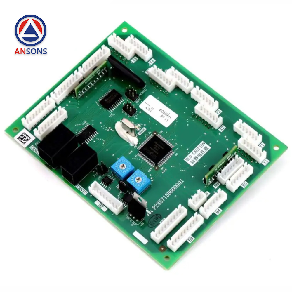 Mitsubishi Elevator Communication PCB Board P235715B000G01 P235715B000G02 Ansons Lift Spare Parts
