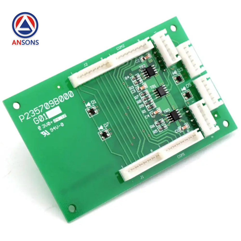 Mitsubishi Elevator Car Expansion PCB COP Command Board P235709B000G01 LHS-270A Ansons Lift Spare Parts
