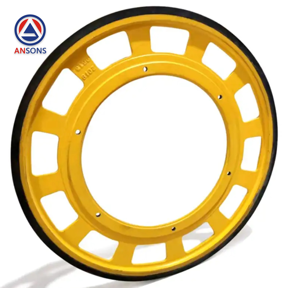 KONE Escalator Friction Wheel KM5252113H01 588*30mm Handrail Drive Wheel Ansons Escalator Spare Parts