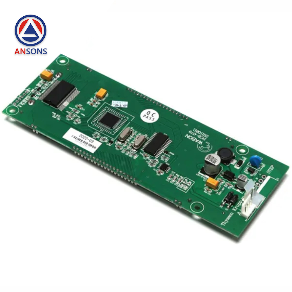 Thyssen Elevator LCD PCB LOP HOP Liquid Crystal Display Board W-PCB-087 PCB-079 Ansons Lift Spare Parts