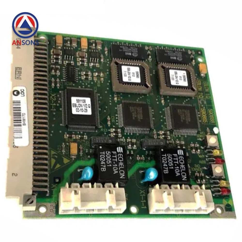 Schindler Elevator Communication PCB Board ID.NR.590888 ID.NR.590865 EBLON 300P Ansons Lift Spare Parts