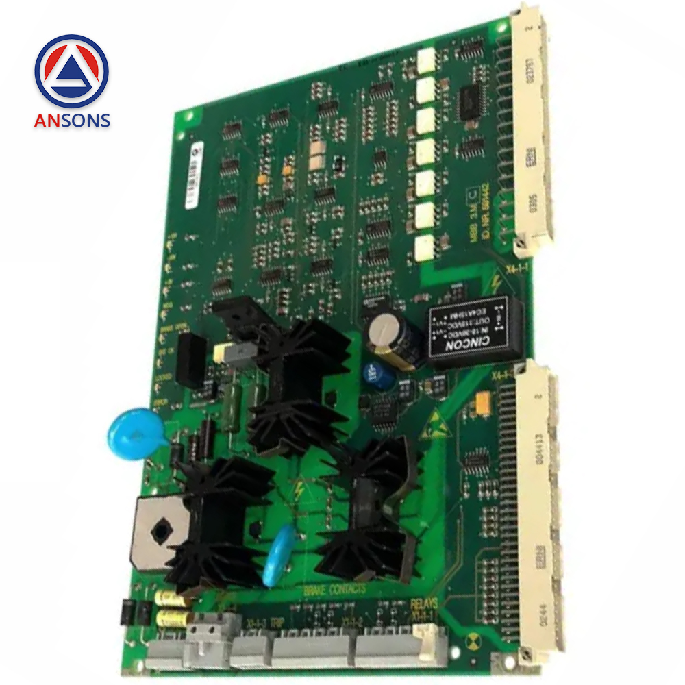 Schindler Elevator Brake PCB Board ID.NR.591442 MBB 3.M 300C 300P Ansons Lift Spare Parts