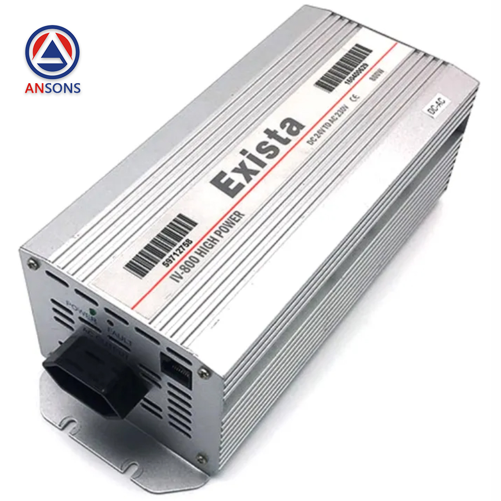EXISTA Elevator Inverter Filter Power Unit IV-800 OR IV-800 EX 59712758 DC 24V To AC 230V Ansons Lift Spare Parts