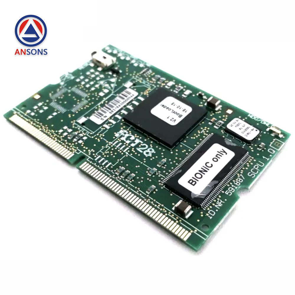 Schindler Elevator Main CPU PCB Program Board Mainboard ID.NR.591887 SCPU 1.QB 3300 Ansons Lift Spare Parts