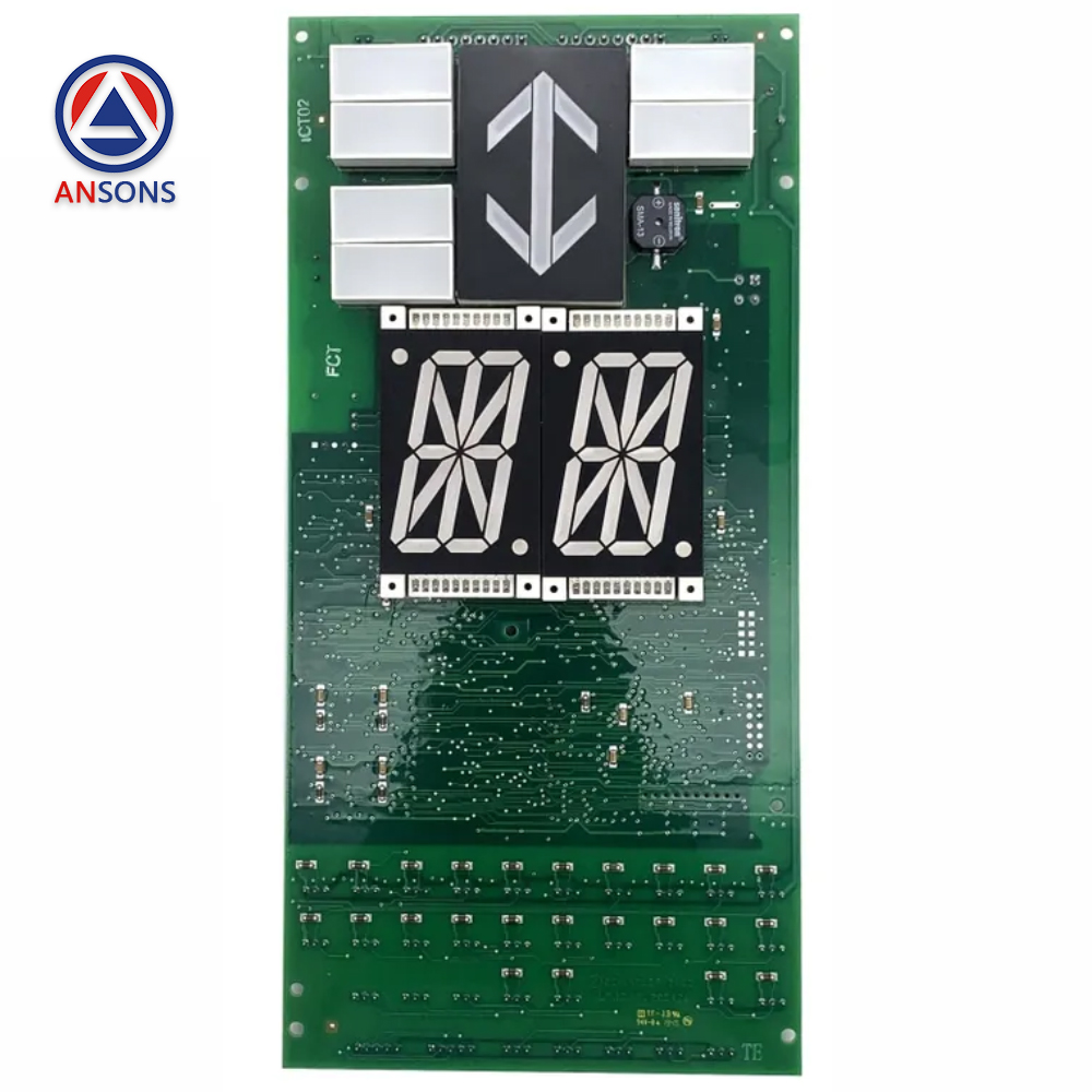 Schindler Elevator Car Display PCB Board ID.NR.594398 LONCOPE 5400 Ansons Lift Spare Parts