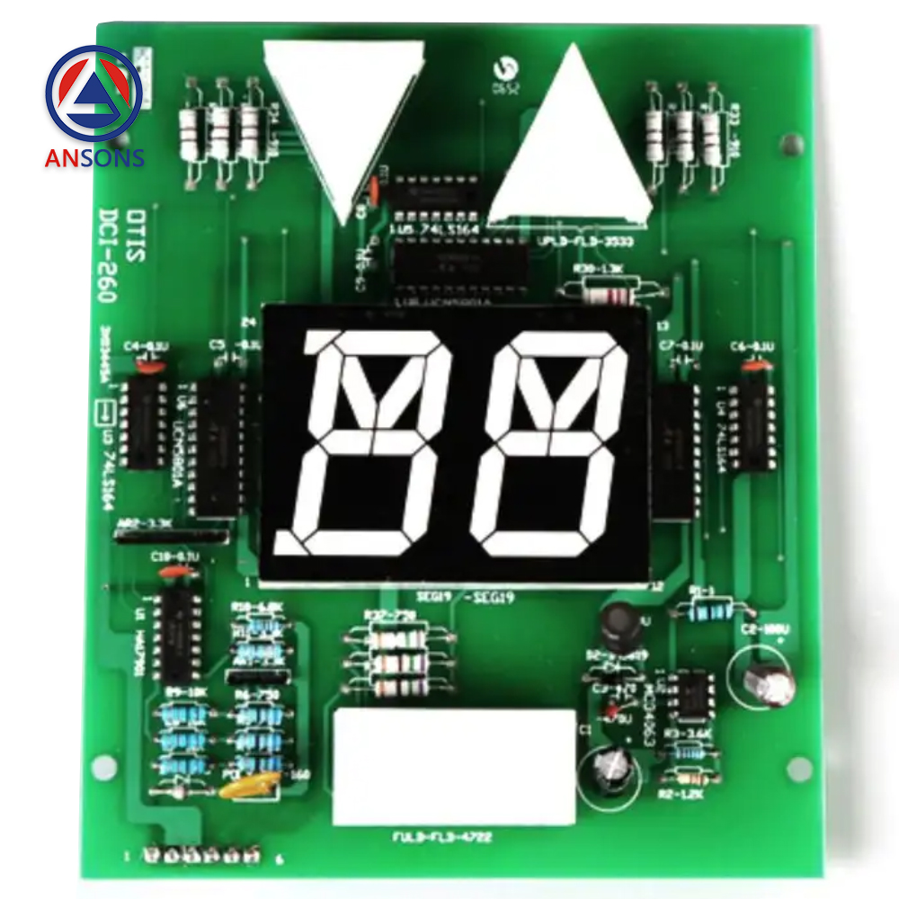 SIGMA Elevator Car Display PCB Board DCI-260 DL1 Ansons Lift Spare Parts