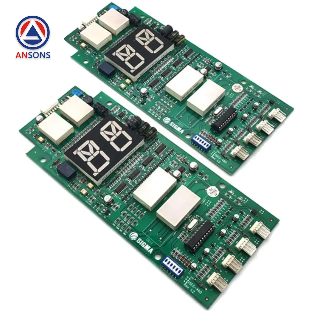 SIGMA Elevator Display PCB LOP HOP Board EISEG-460 Rev 1.2 YA3J24630 Ansons Lift Spare Parts