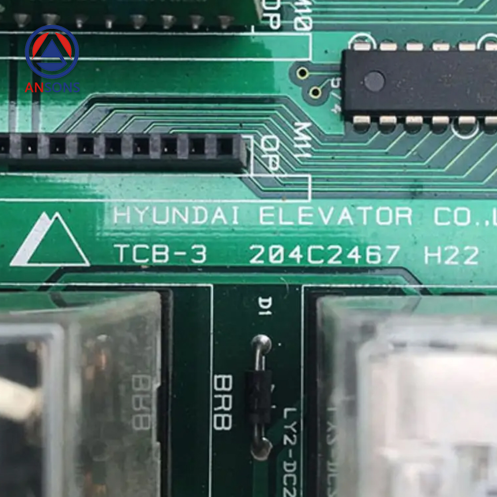 Hyundai Elevator Main PCB Board Mainboard TCB-3 204C2467 H22 (CH) For STVF5 Ansons Lift Spare Parts