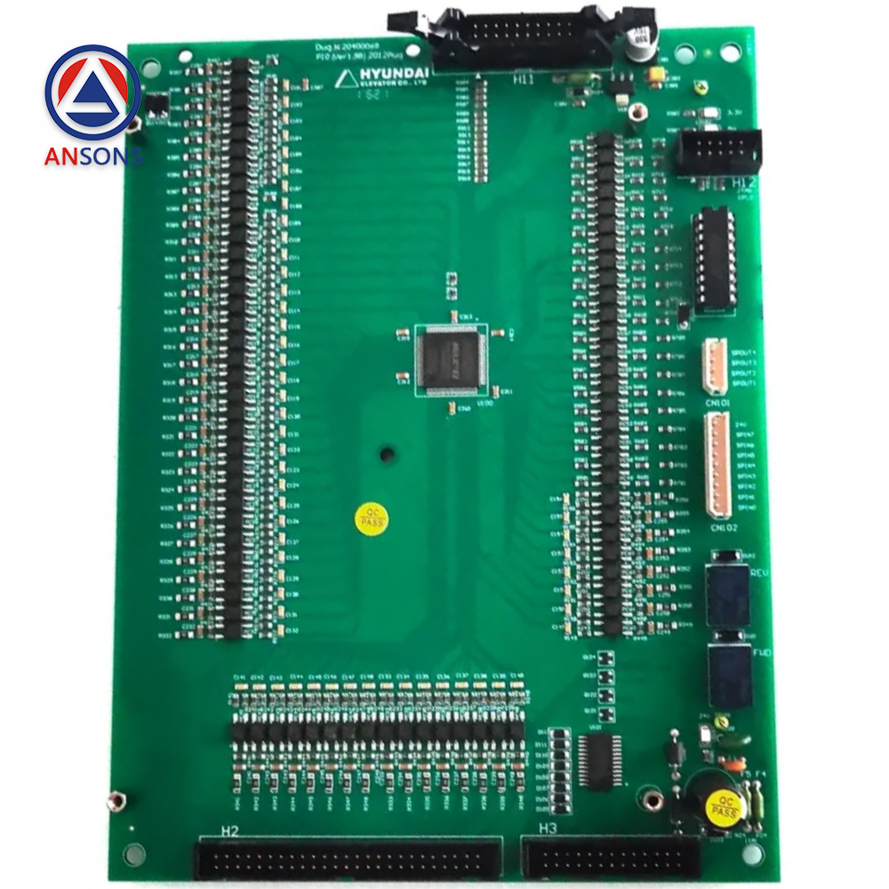 Hyundai Elevator PCB Board DWG.N.20400068 PIO For STVF7 Ansons Lift Spare Parts