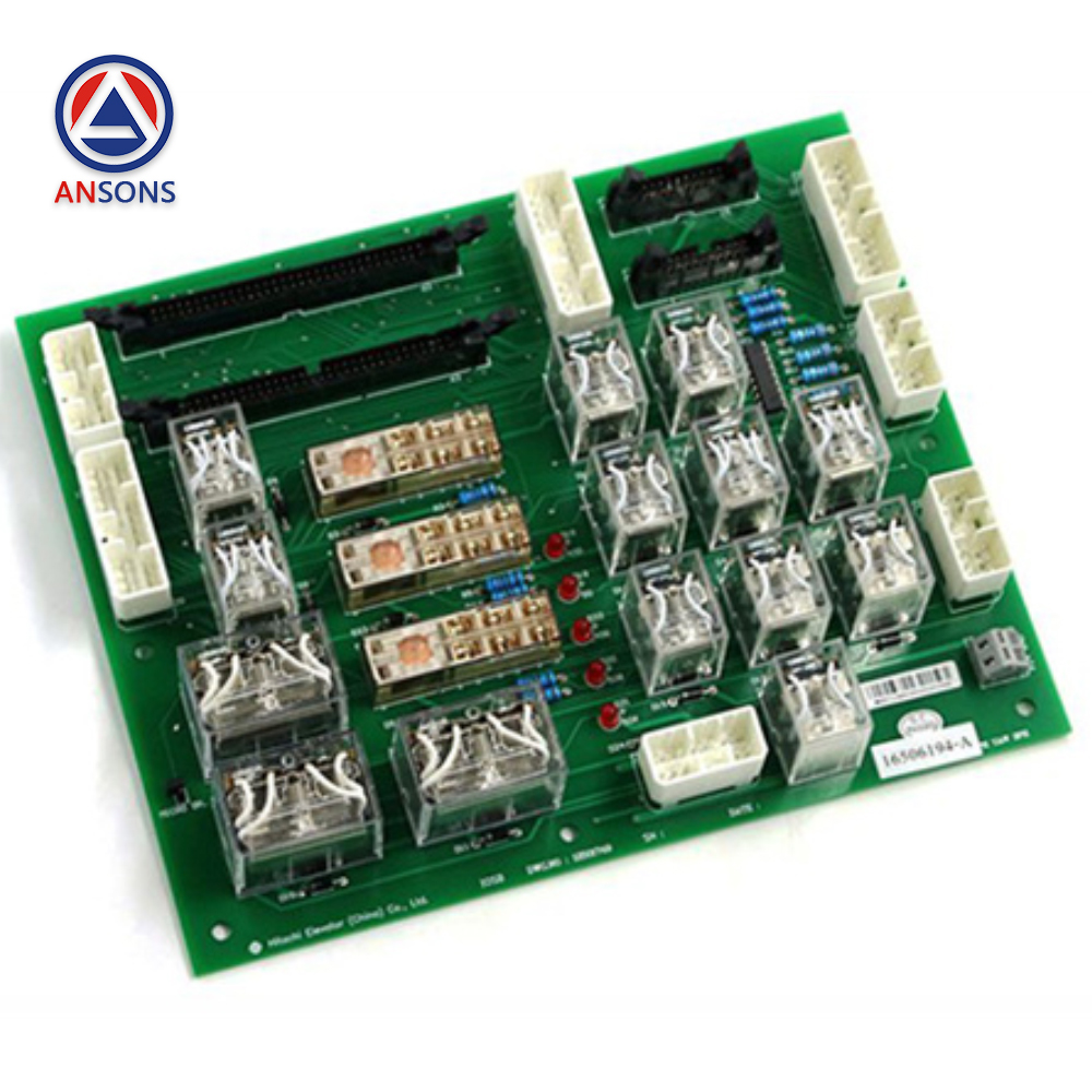 Hitachi Elevator Relay Board IOSB DWG.NO 12501749 16506194-A IOSB12501749 Ansons Lift Spare Parts