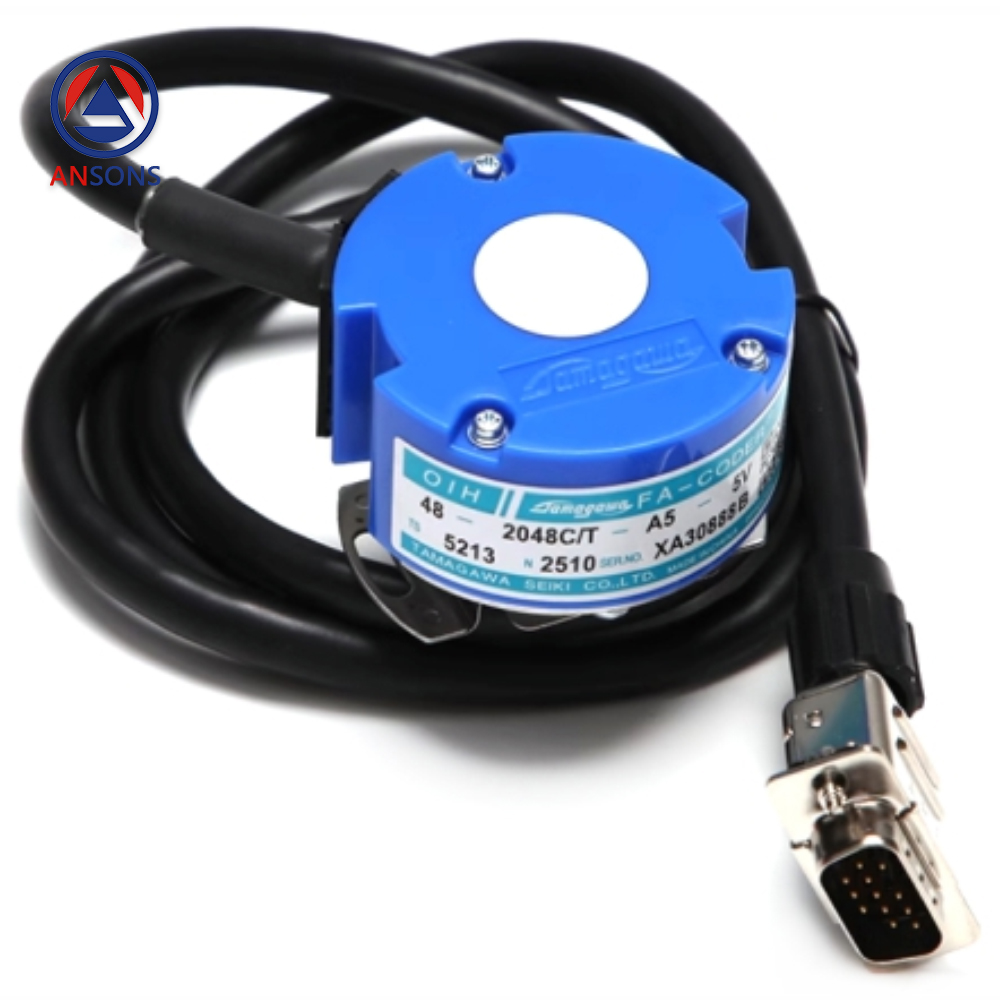 Tamagawa For Hitachi Elevator Encoder TS5213N2510 OIH48-2048-A5-5V Ansons Lift Spare Parts