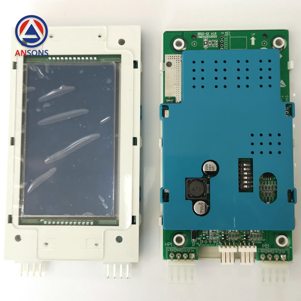 XIZI OTIS Elevator LCD PCB LOP HOP Liquid Crystal Display Board LMBS430-V3.2.2 4.3 Inch STN430 Ansons Lift Spare Parts