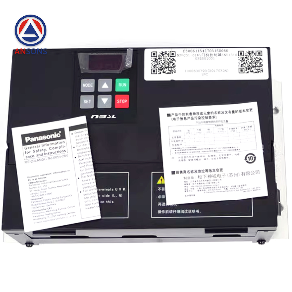 NBSL Elevator Door Drive Inverter Controller NSFC01-01A 0.4KW Ansons Elevator Spare Parts Ansons Lift Spare Parts