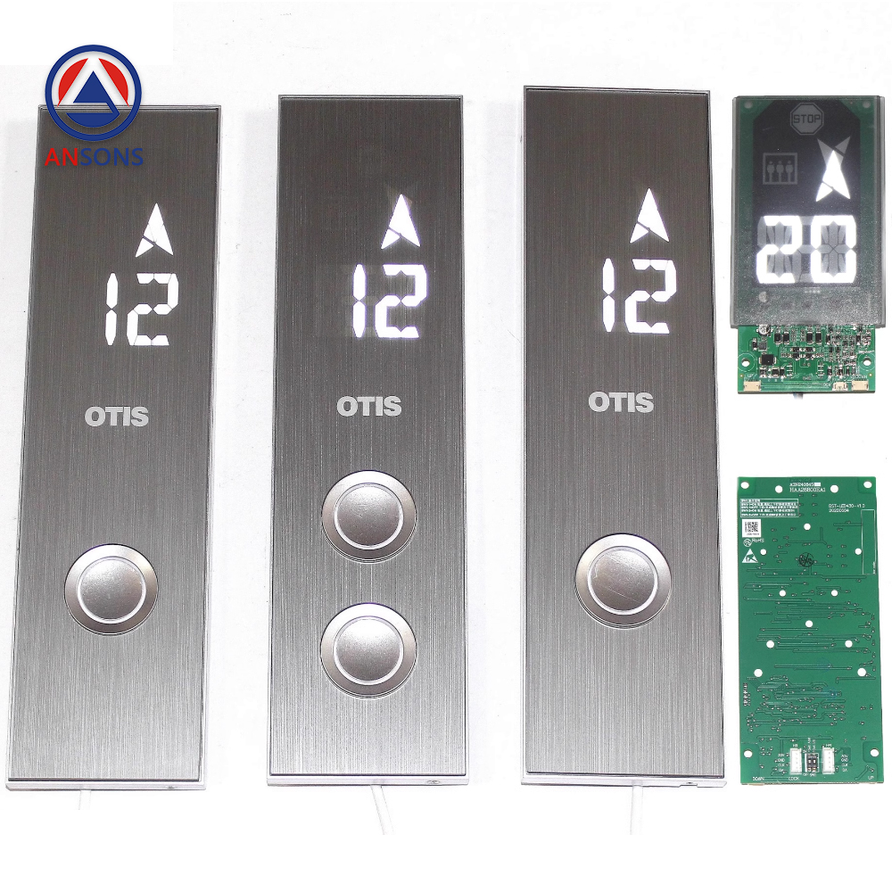 OTIS Elevator LOP Box HOP Display HAA26800EA1 HAA23500K4 3 2 1 HAA23500L1 Top Bottom Middle Floor Ansons Lift Spare Parts