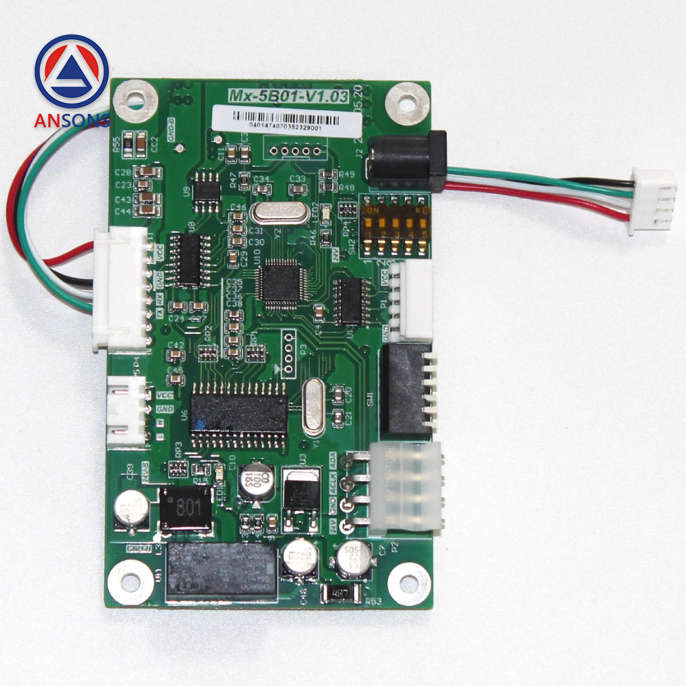 For Giant KONE / XIZI OTIS Elevator Display Interface PCB Board MX-5B01-V1.03 Ansons Lift Spare Parts