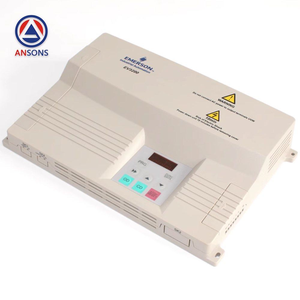 EMERSON Elevator Door Inverter Drive Controller EV3200-2S0002A 0.2KW Ansons Lift Spare Parts