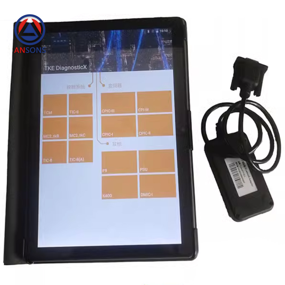 Thyssen Elevator Test Tablet Debug XYT-T355C-E3.1 For MC2 -B -C Bluetooth Module Ansons Lift Spare Parts