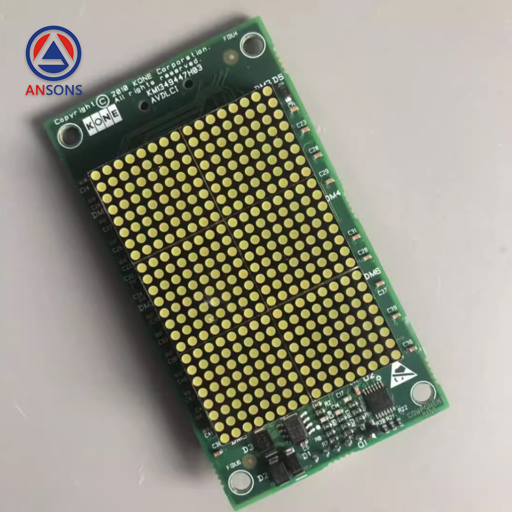 KONE Elevator Display PCB Board KM1349446G04 White Light Ansons Lift Spare Parts