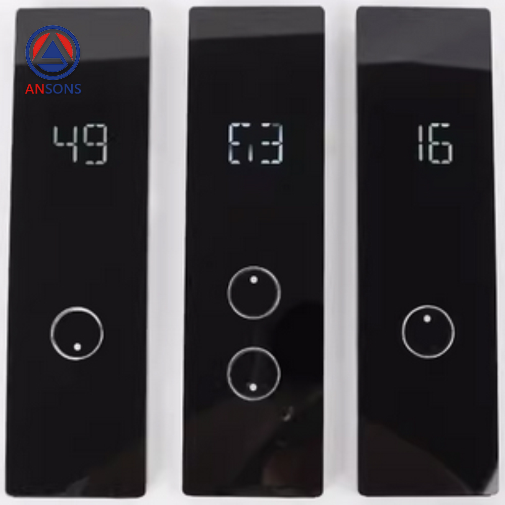 OTIS Elevator LOP HOP Box Obsidian Black Touch Screen Mechanical Button HBP22 LMBS430S-ED-OS Ansons Lift Spare Parts