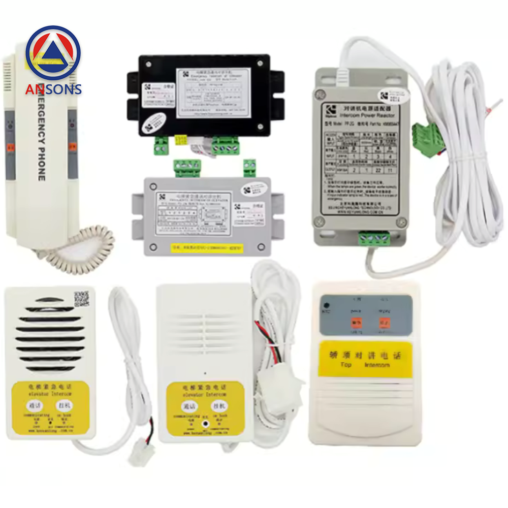 KONE Elevator Five Way Intercom Phone TJ-2Y TJ-2A TW-2A TW-2Z TW-2T TF-2 PP-2G DR-1TG Anosons Lift Spare Parts