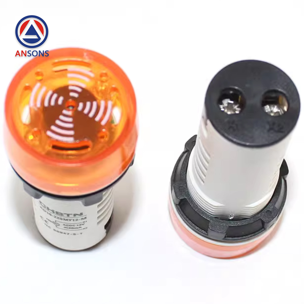 Mitsubishi Elevator Alarm Buzzer Acousto-Optic Flashing Indicator Light YX202B062GS01 AD16-22SMY12-M Ansons Lift Spare Parts