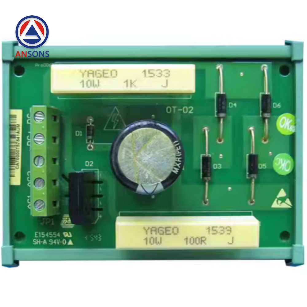 CANNY Elevator Delay PCB Board E154554 SH-A OT-02 KLA-MTU-01A Ansons Lift Spare Parts