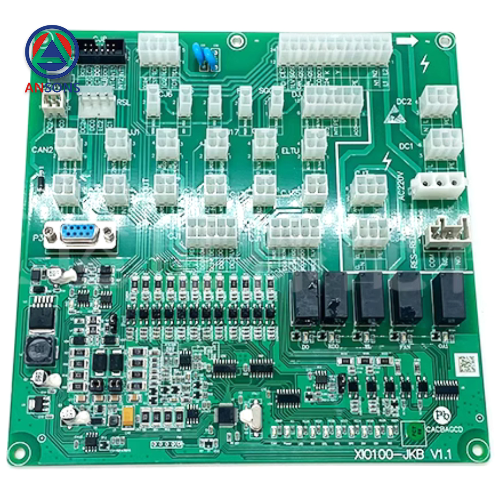 XIOLIFT Elevator Car Roof Plug-In PCB Integrated Box Wiring Board XIO100-JKB V1.1 Ansons Lift Spare Parts