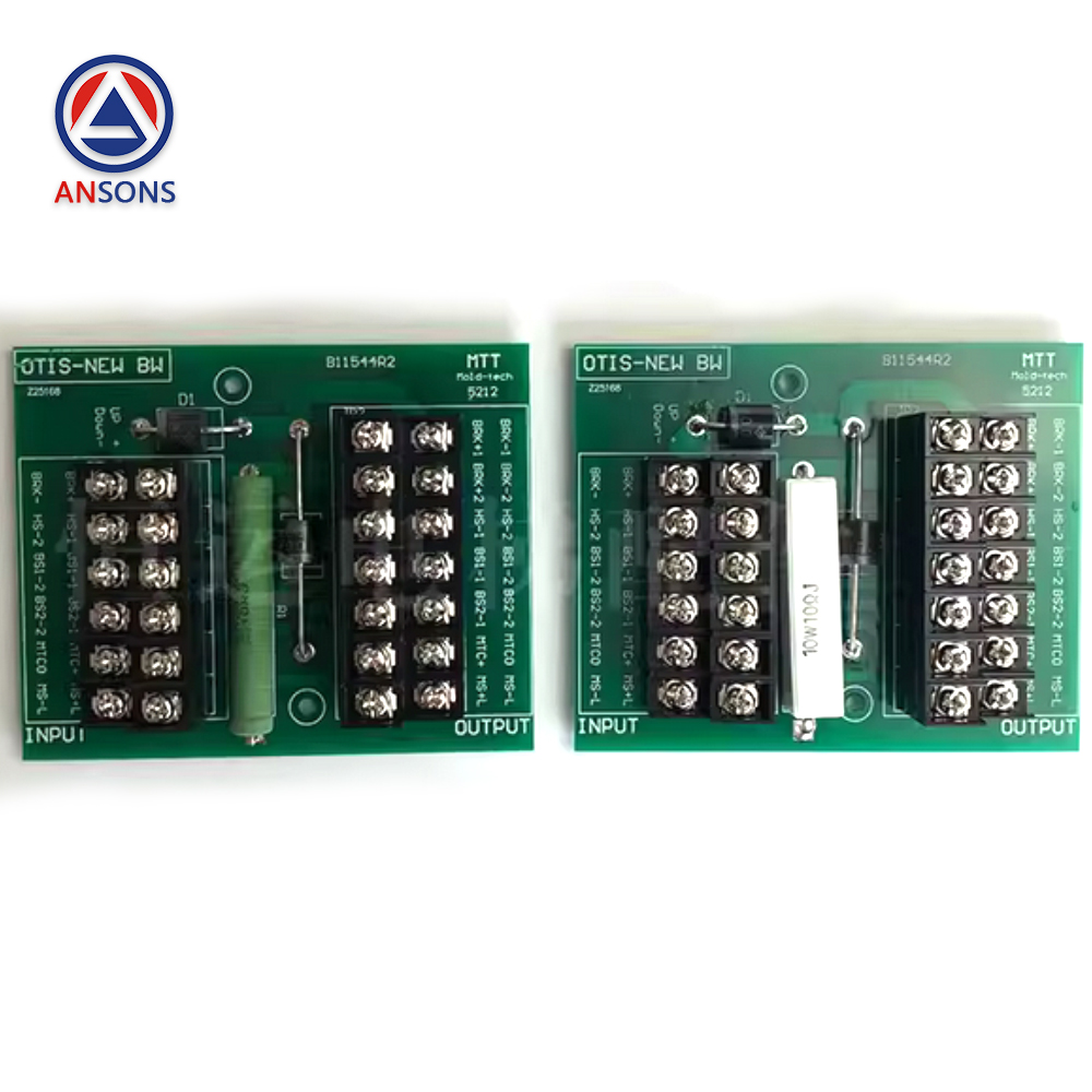OTIS Elevator Brake Terminal PCB Board OTIS-NEW BW B11544R2 Ansons Lift Spare Parts