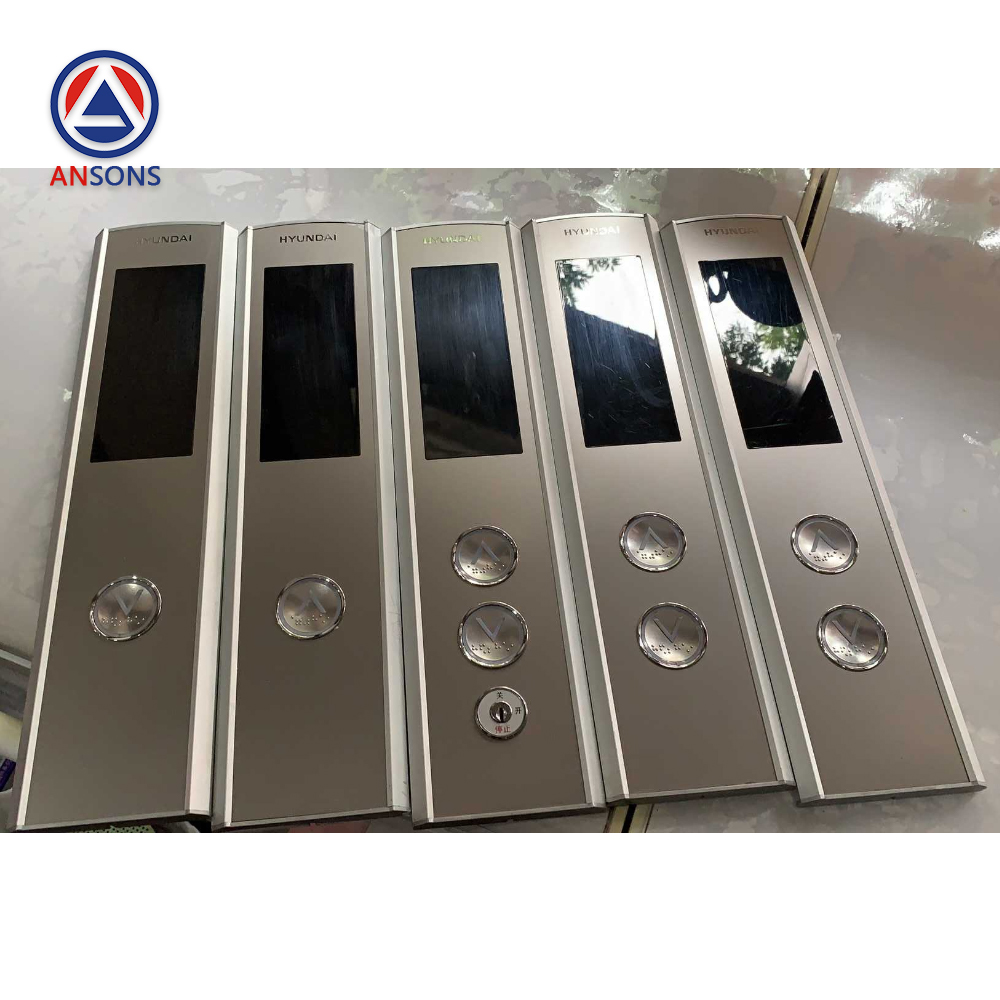Hyundai STVF9 Elevator COP Box HIP-DC64 Display PCB Board Top Bottom Middle Floor Ansons Lift Spare Parts