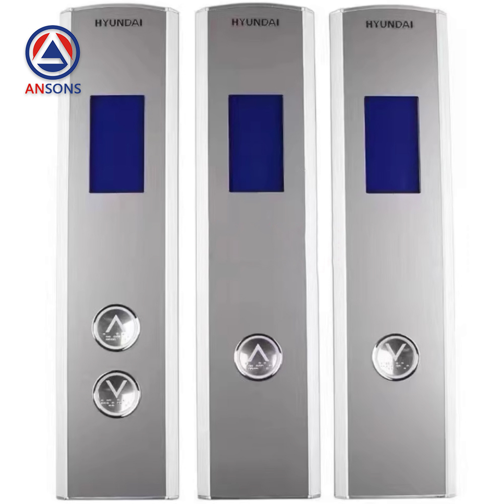 Hyundai STVF9 Elevator LCD COP Box HIP-LC64 HIP-LC64W Liquid Lrystal Display PCB Board Ansons Lift Spare Parts
