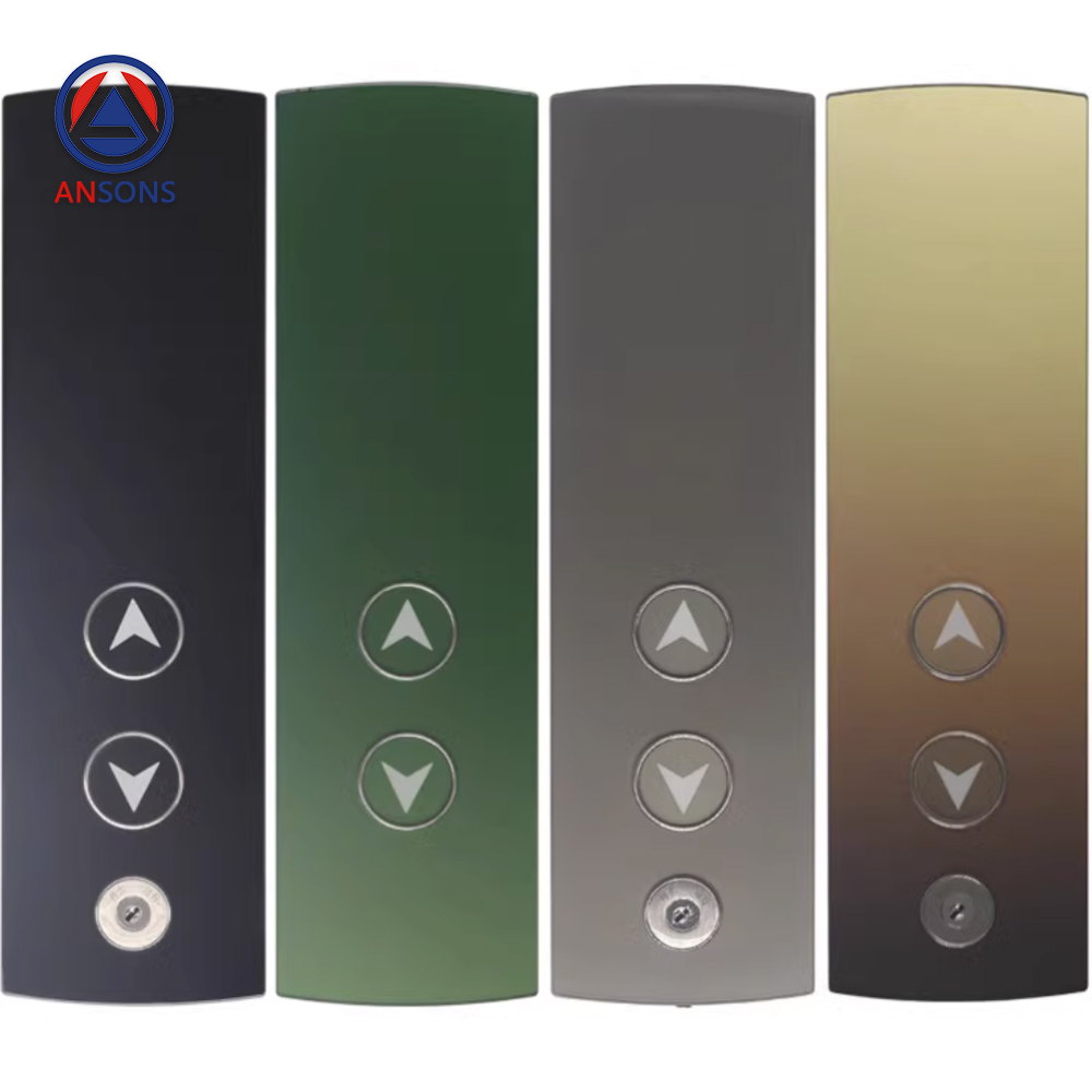OTIS Elevator COP Box HBP22 Display PCB Board Touch Screen Mechanical Button Black Gold Green Gray Ansons Lift Spare Parts