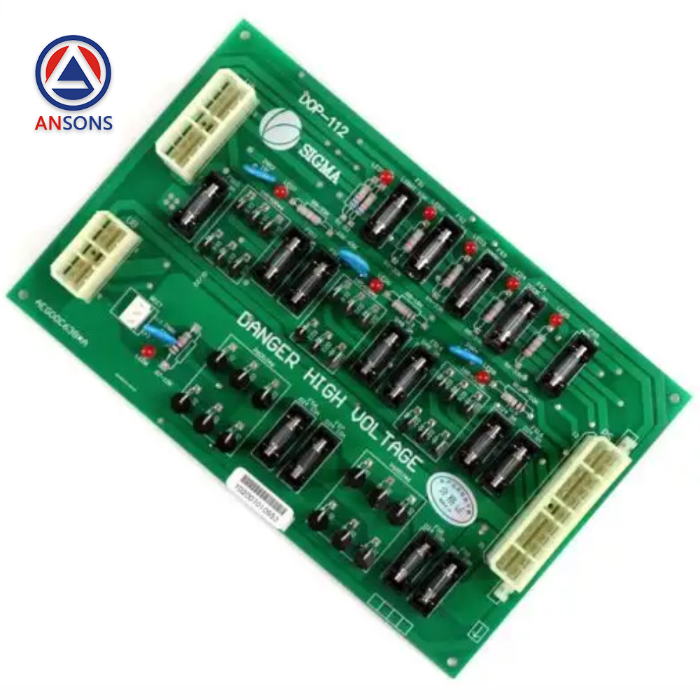 SIGMA Elevator Power PCB Board DOP-112 Ansons Lift Spare Parts
