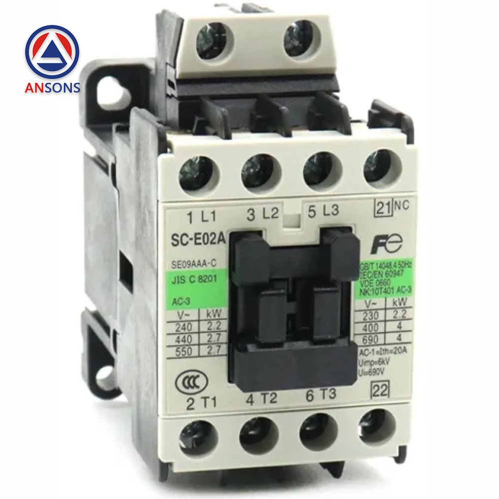 Fuji Elevator Contactor SC-E02A SC-E03A SC-E04A SC-E05A AC110V 220V Ansons Lift Spare Parts
