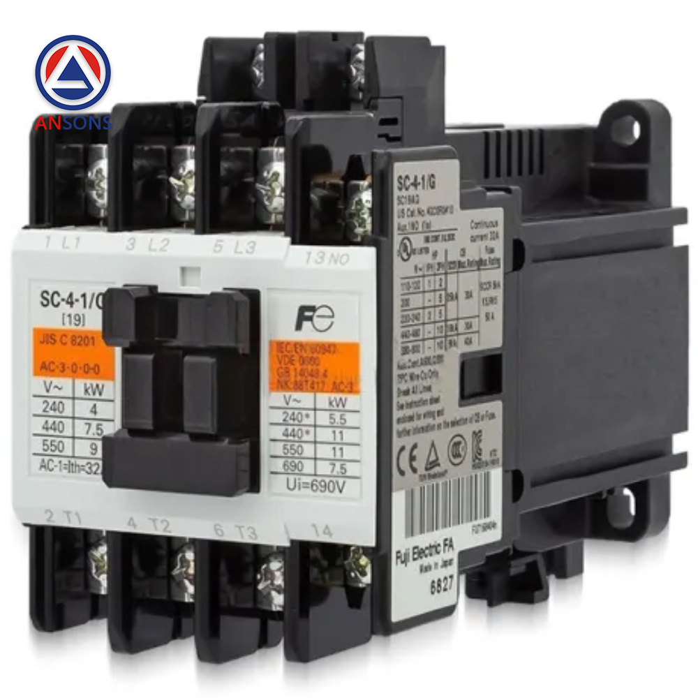 Fuji Elevator Contactor SC-4-1/G AC110V Ansons Lift Spare Parts