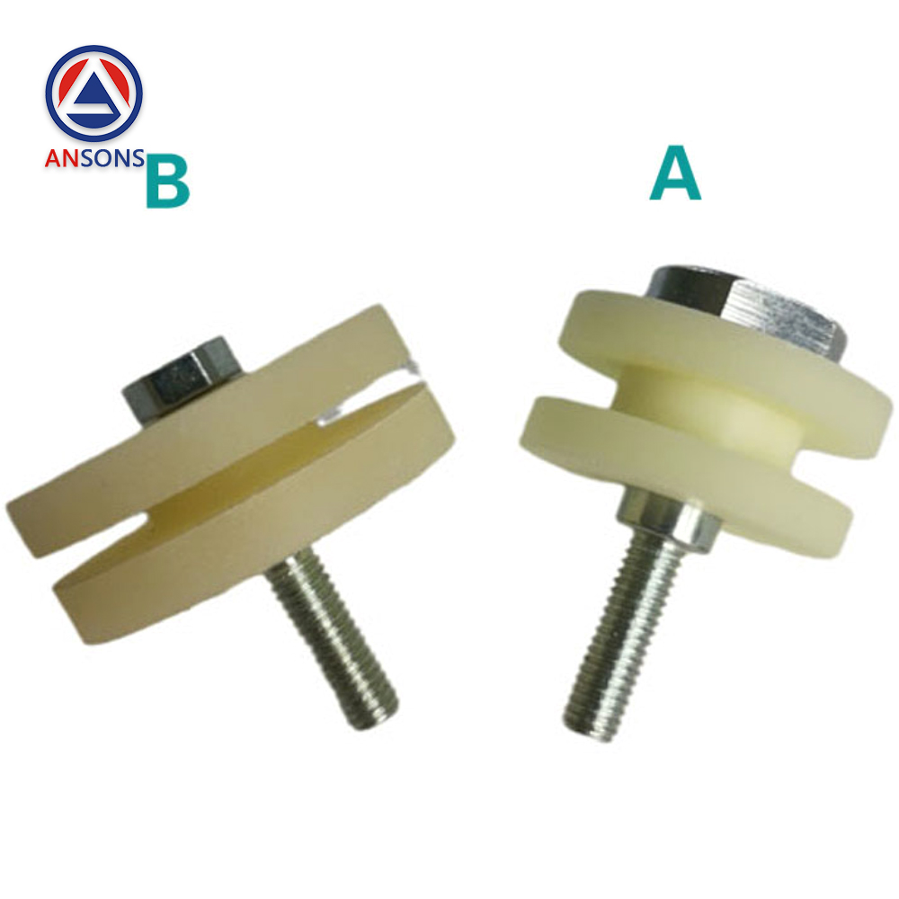 Fujitec Elevator Fixed Wheel 32*16 mm Slot 5mm / 40*15 mm Slot 3mm Tension Device Roller Ansons Lift Spare Parts