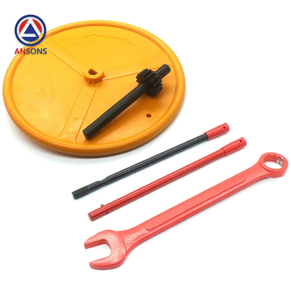 Fuward Elevator Main Wheel Small Toothed Traction Machine Small Gear Release Wrench FWD Ansons Lift Spare Parts