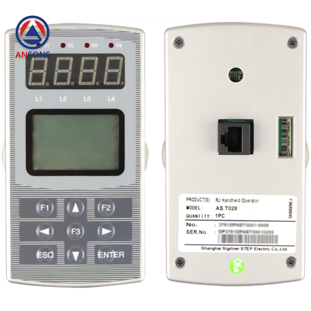 STEP Elevator Test Panel RJ45 AS.T028 AS320 Operator Inverter Handheld Server Ansons Lift Spare Parts