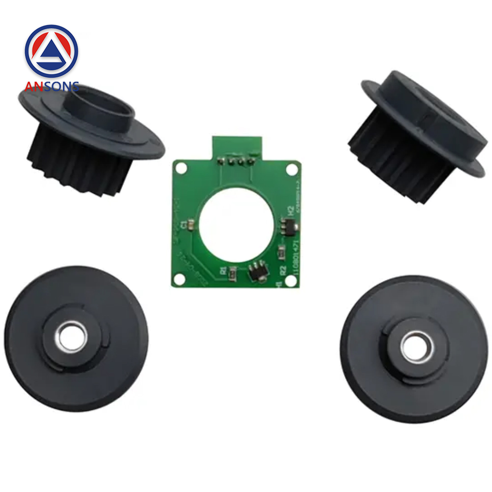 Fermator For Thyssen Elevator Door Encoder S8 Pulley Roller SF-PCD-4E-1 K200 K300 K400 Ansons Lift Spare Parts