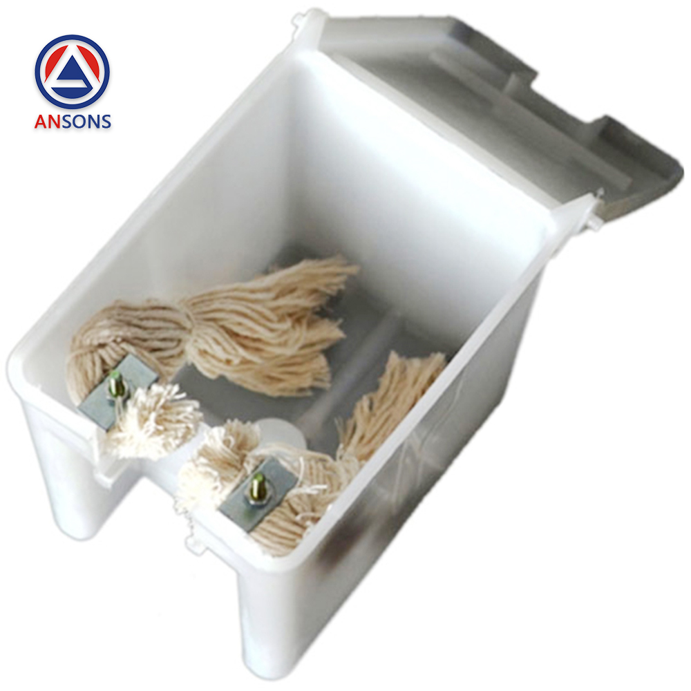 Mitsubishi Elevator Oil Cup RL-83 With Bottom Screw Hole Square Oil Box Can Ansons Lift Spare Parts