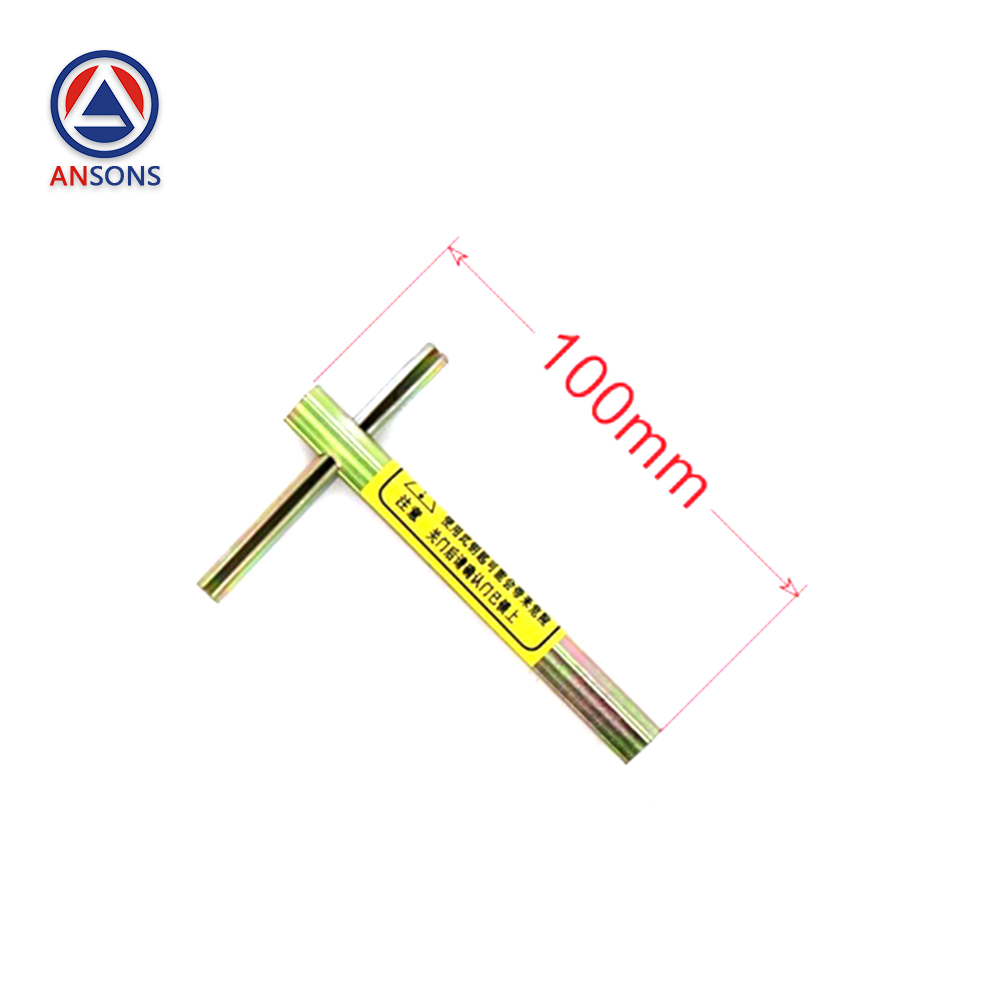 Elevator Triangular Key 100mm 200mm 300mm Door Lift Triangle Key For KONE OTIS Mitsubishi Hitachi Thyssen Ansons Lift Spare Parts