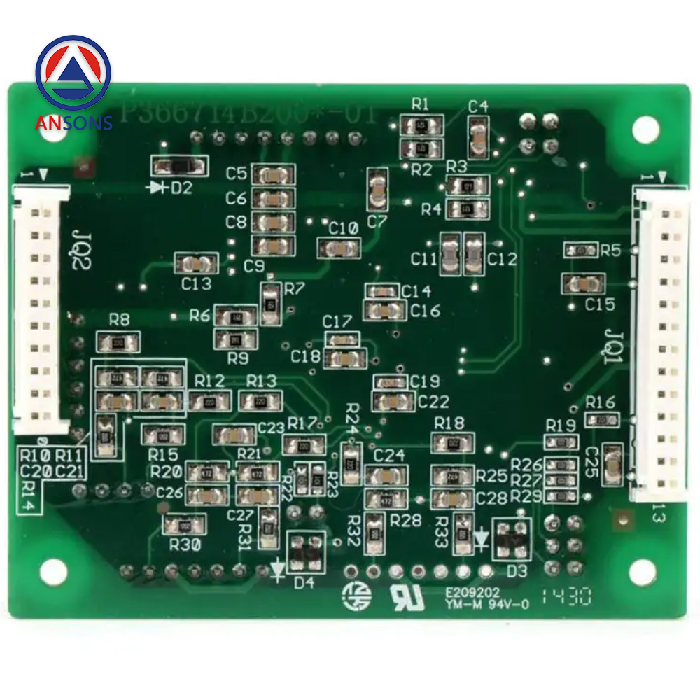Mitsubishi Elevator LCD PCB P366714B000G01 P366714B000G02 P366714B000G03 Z6E02-01G01 For LOP HOP Liquid Crystal Display Board Ansons Lift Spare Parts