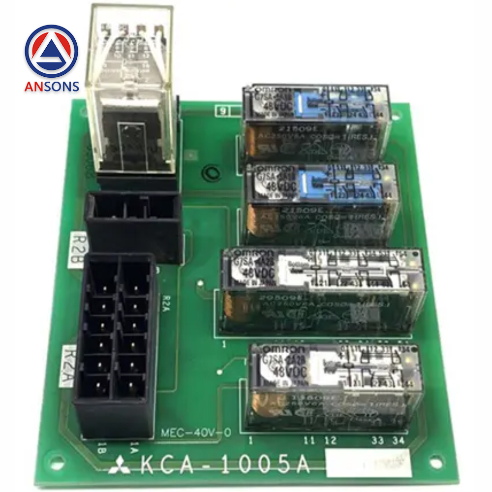 Mitsubishi MAXIZE Elevator Re Leveling PCB Relay Board KCA-1005A KCA-1009A Ansons Lift Spare Parts