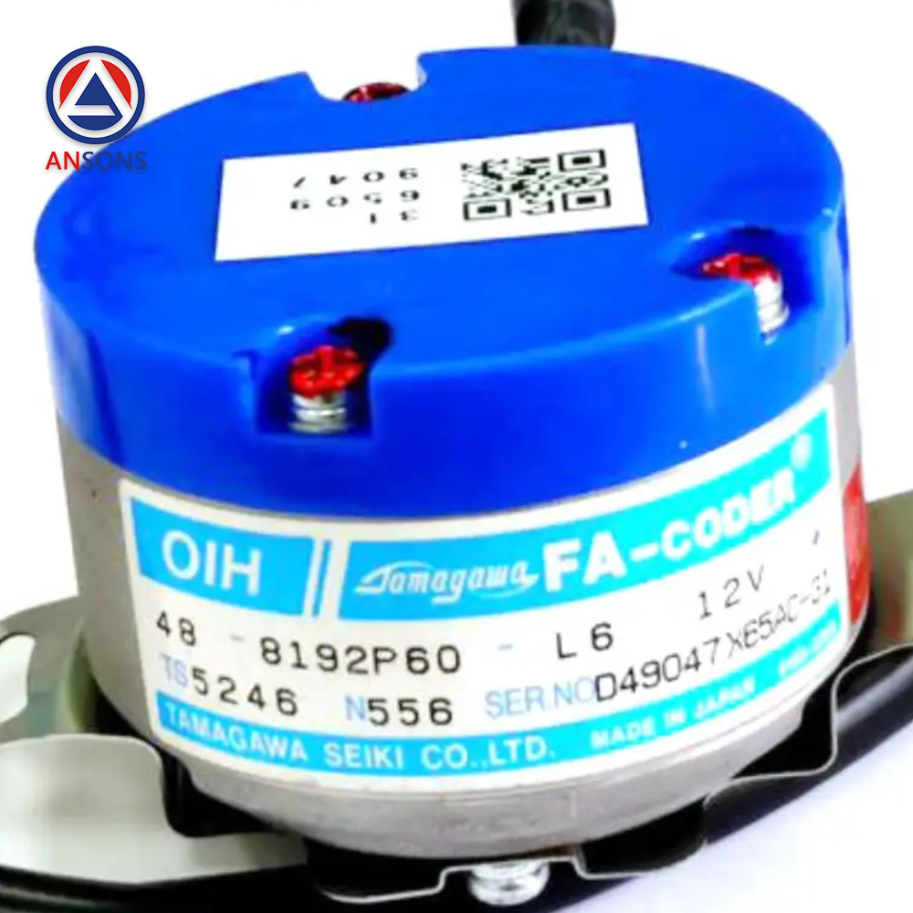 Tamagawa For Mitsubishi Elevator Encoder TS5246N556 OIH48-8192P60-L6-12V Ansons Lift Spare Parts